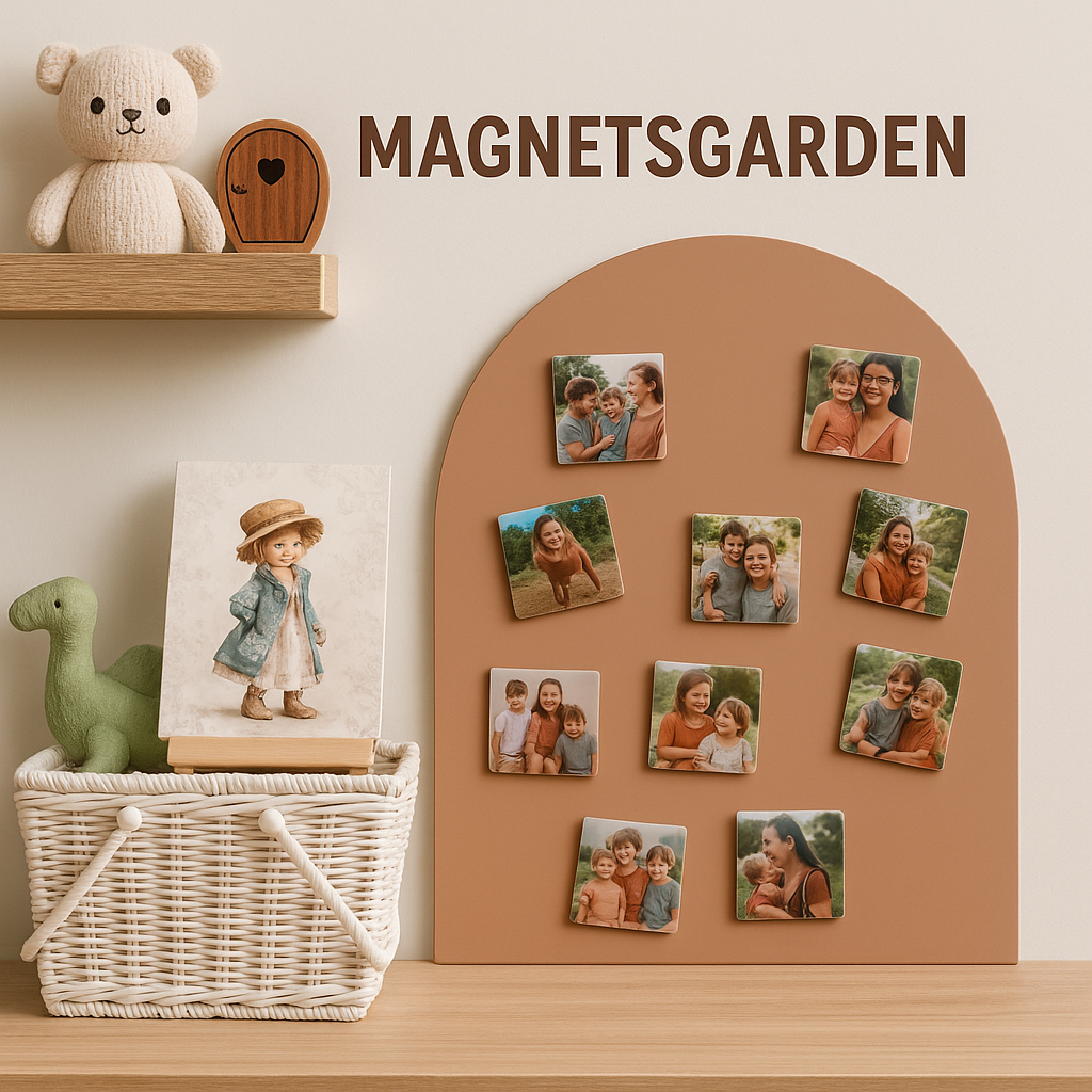 personalized photo magnets