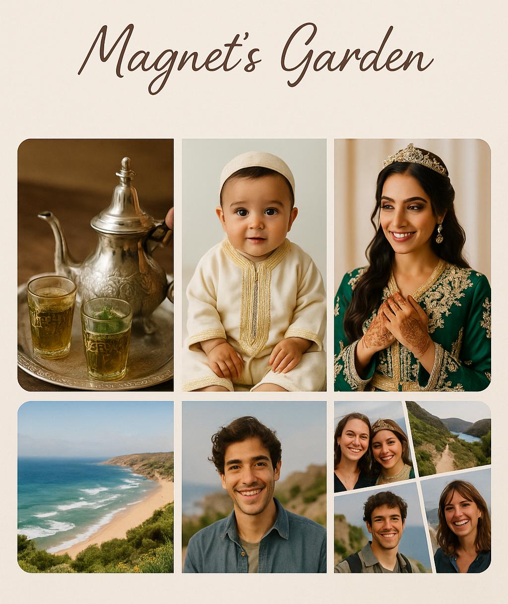 personalized photo magnets