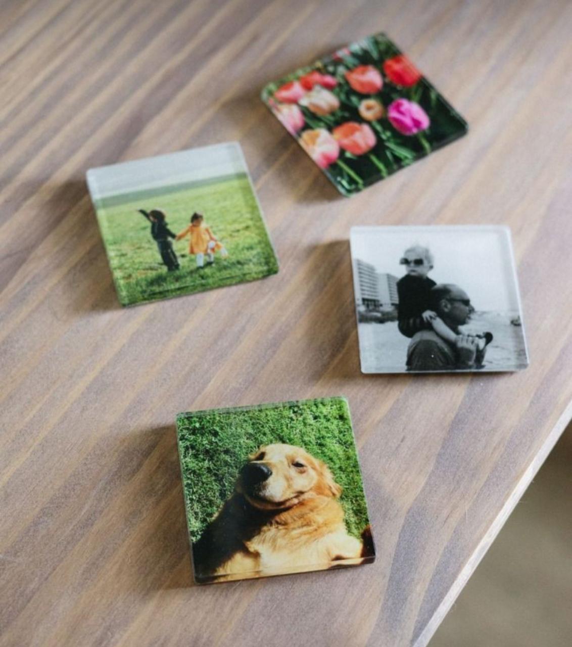 personalized photo magnets