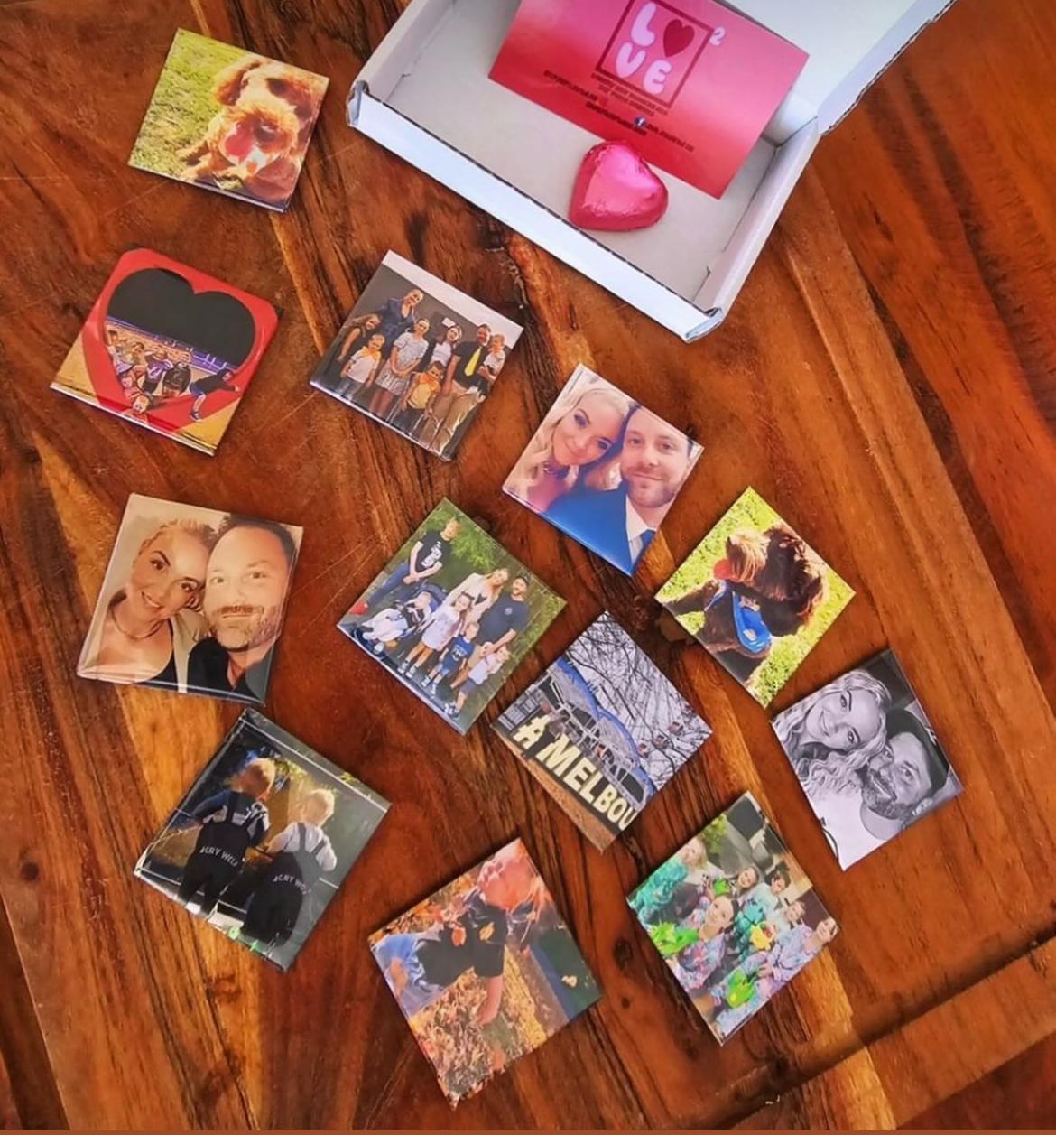 personalized photo magnets